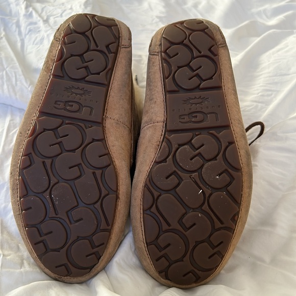 UGG Chickaree Suede Moccasin Boots Chestnut Brown - Picture 6 of 8